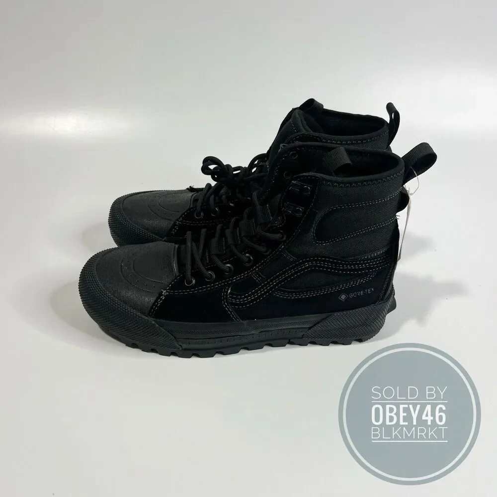 Vans Sk8-Hi Gore-Tex Insulated MTE 3 Waterproof Winter Boot Shoe Black 7.5M 9W - Picture 2 of 7